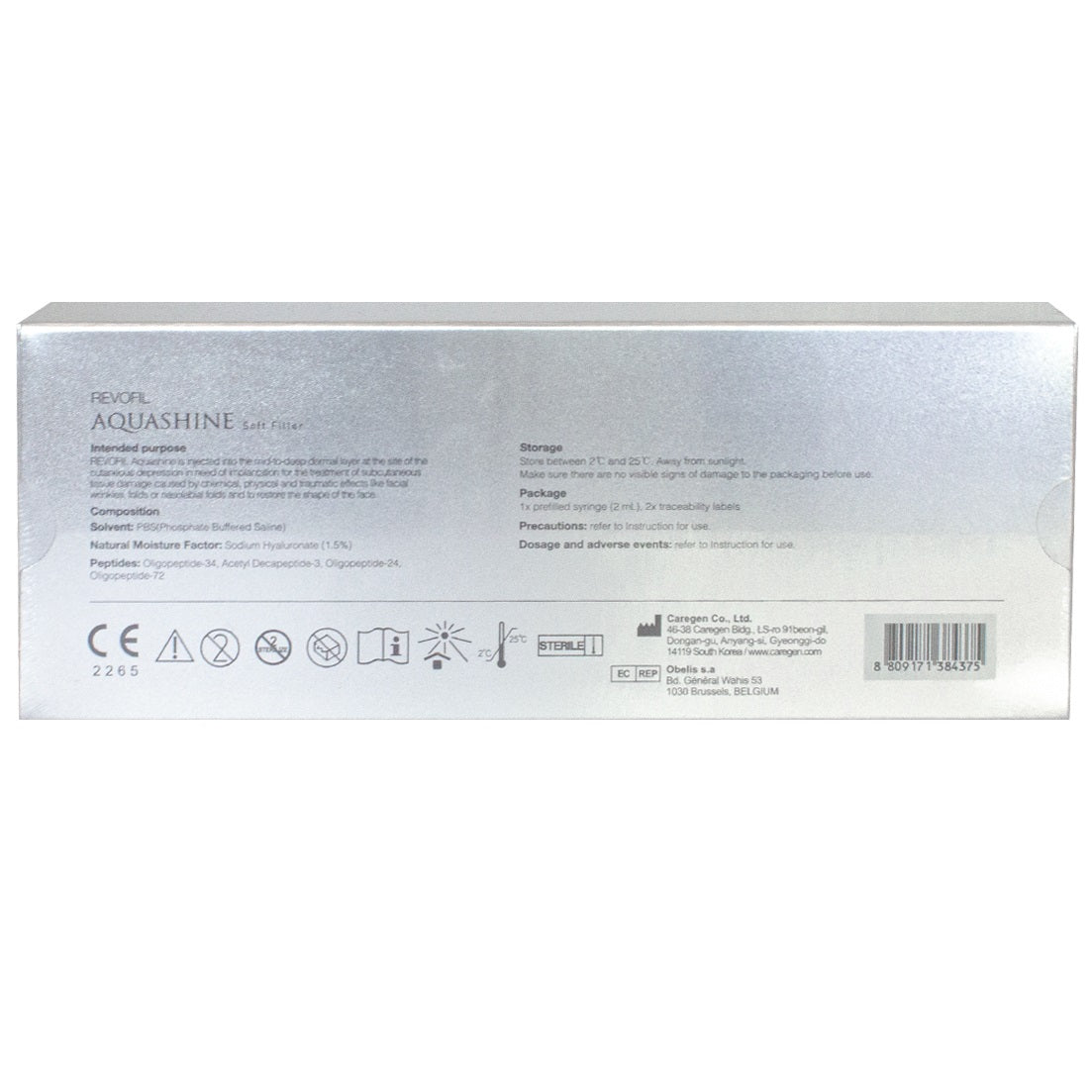 Revofil AQUASHINE Soft Filler (1×2ml)