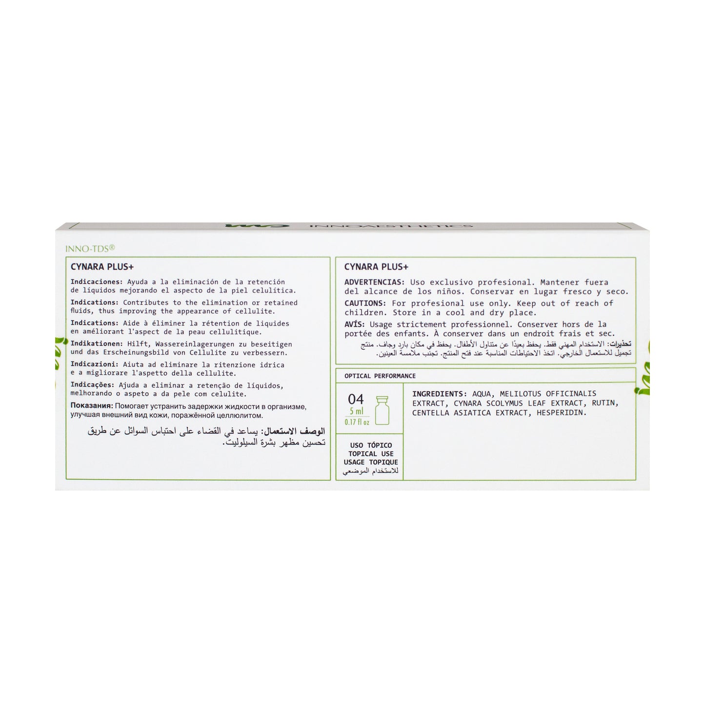 Innoaesthetics Cynara Plus+ (4x5ml)