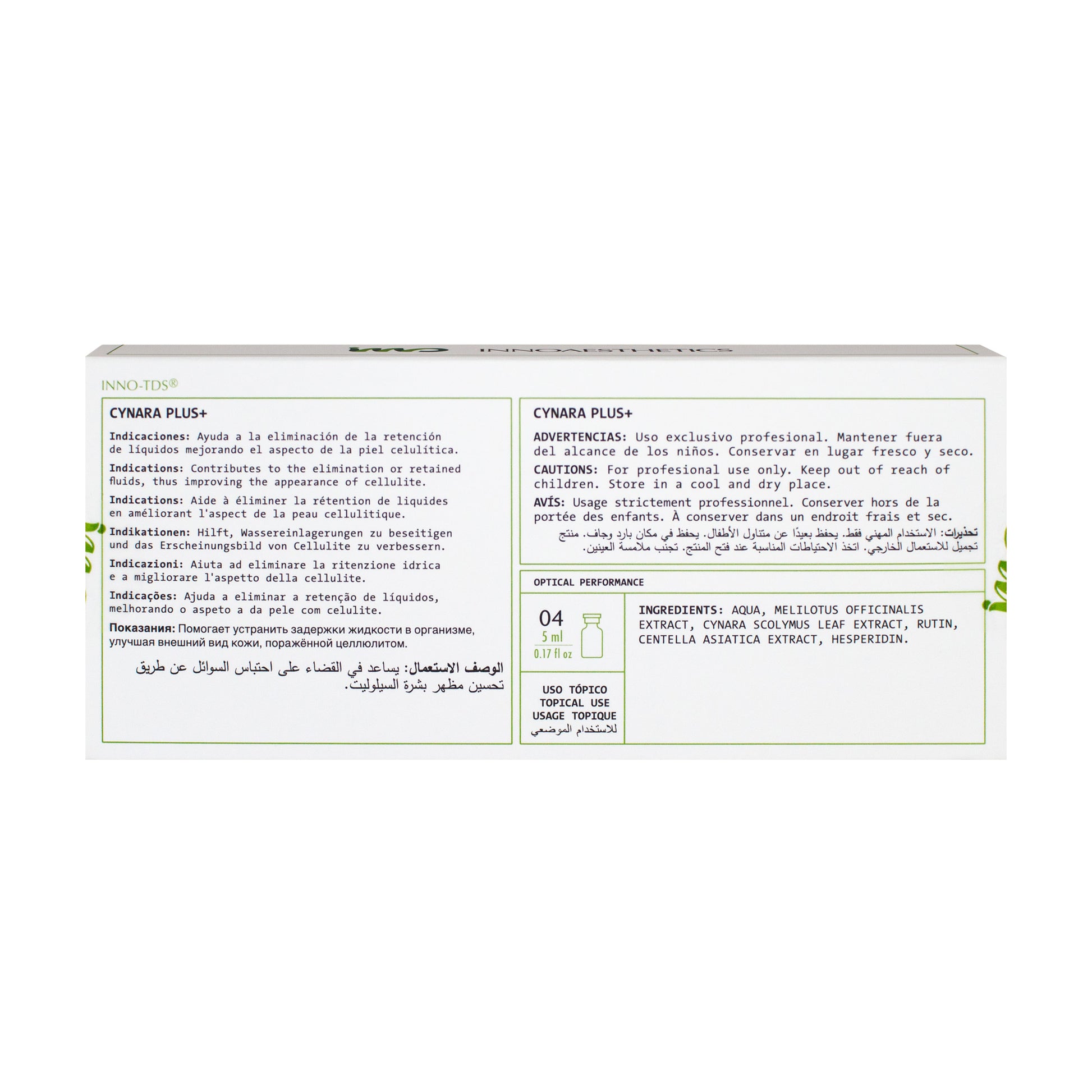 Innoaesthetics Cynara Plus+ (4x5ml)