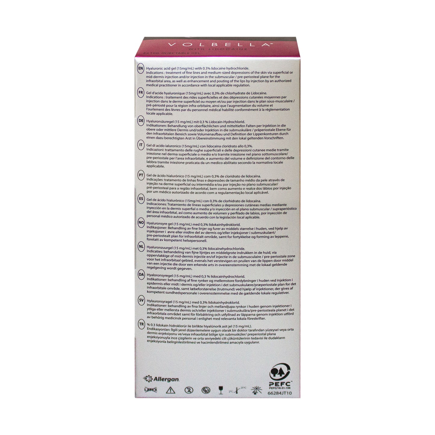 Juvederm Volbella Lidocaine (2x1ml)