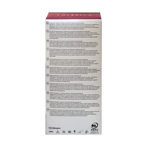 Juvederm Volbella Lidocaine (2x1ml)