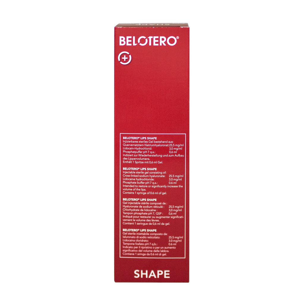 Belotero Lips Shape Lidocaine (1×0.6ml)
