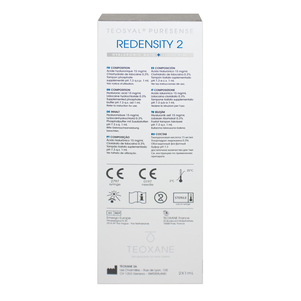 TEOSYAL Redensity II Puresense (2×1ml)