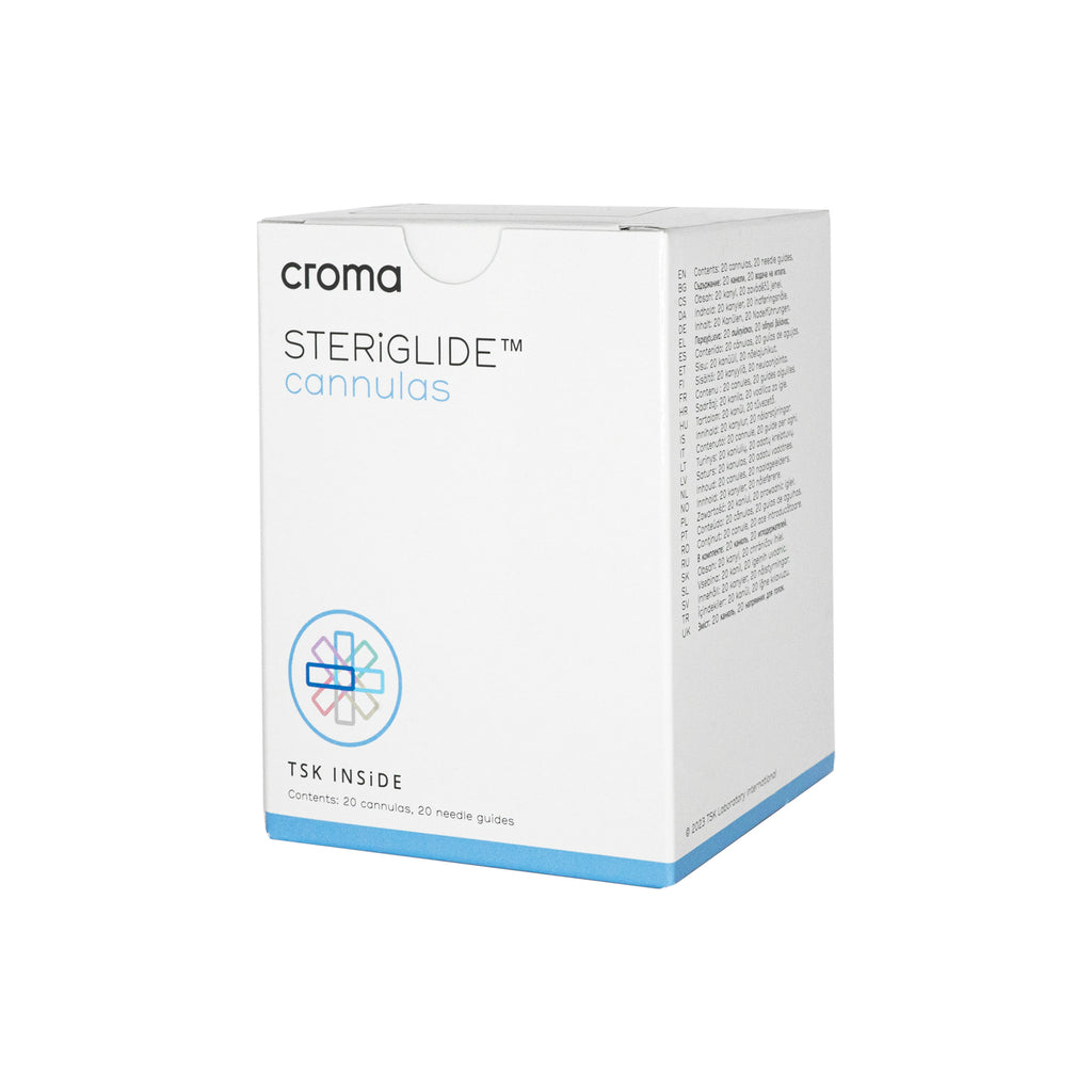 Croma TSK Steriglide Cannulas – 20 pcs Set - 30G - 25mm