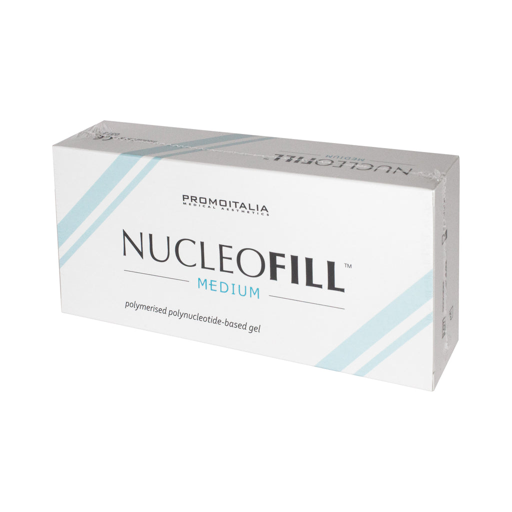 Box of NucleoFill Medium gel by Promotalia on a white background