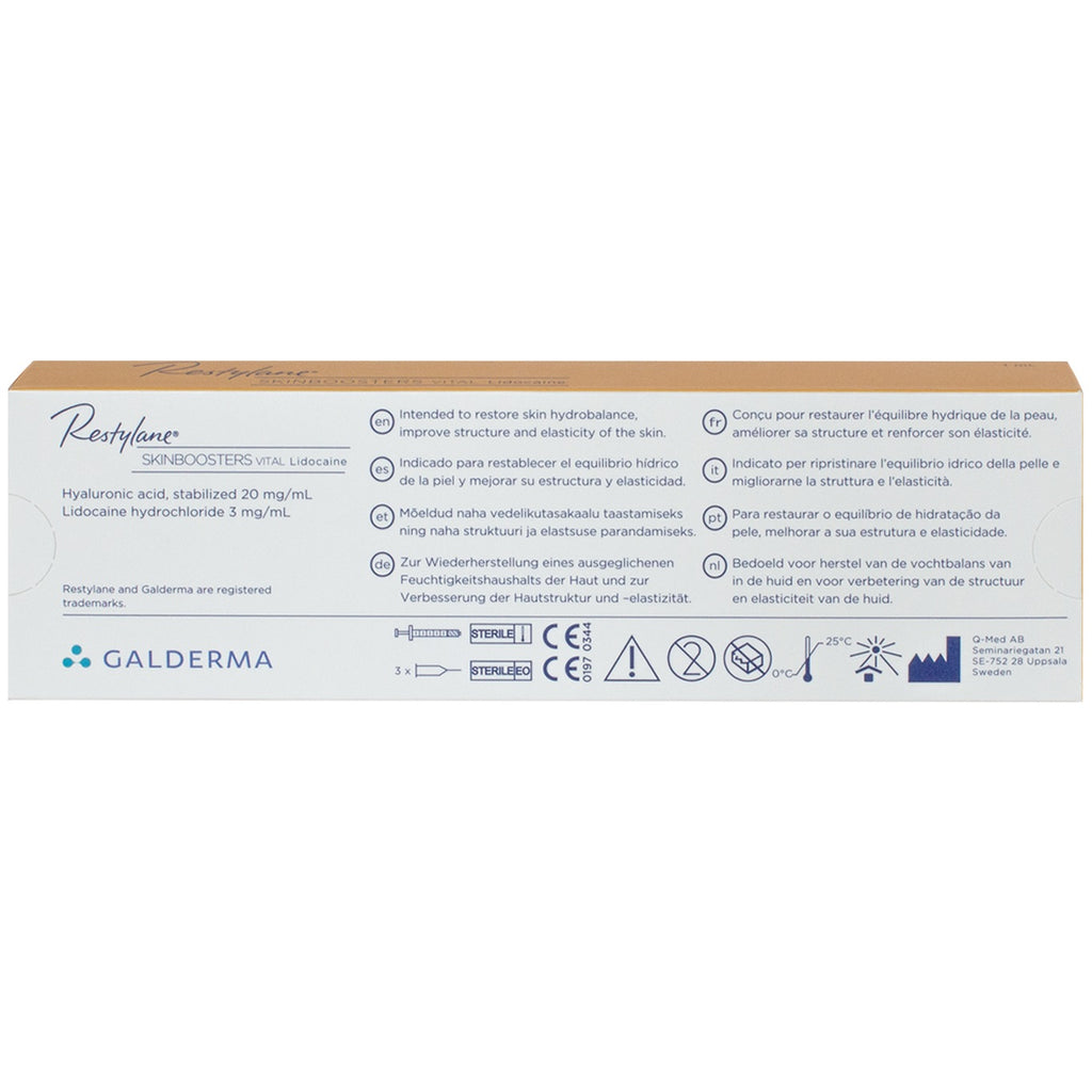 Restylane Skinboosters Vital Lidocaine (1×1ml)
