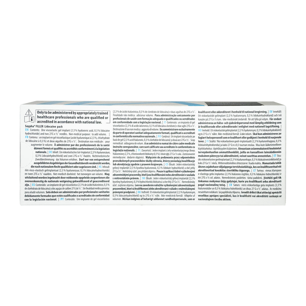 Saypha Filler Lidocaine (1×1ml)