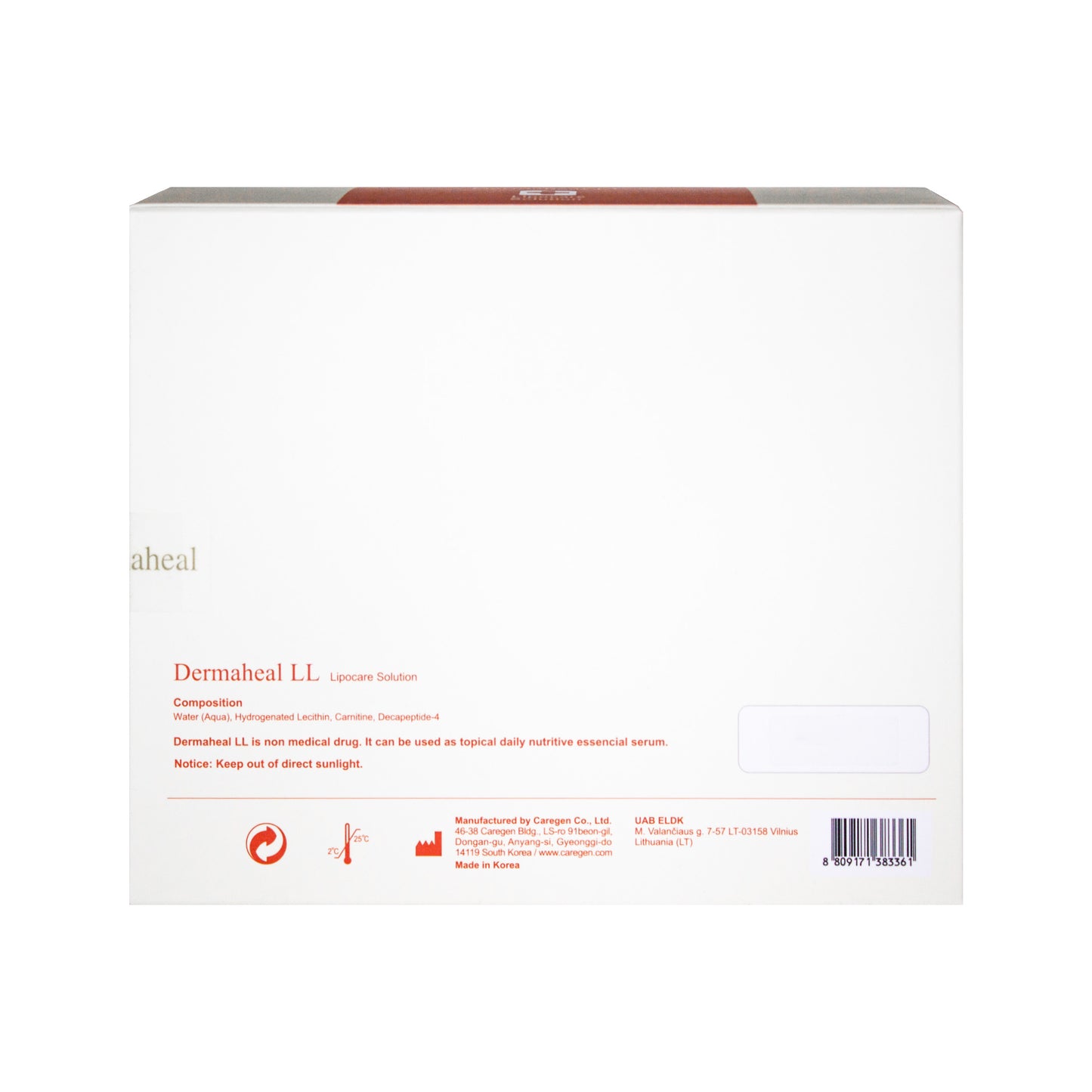 DermaHeal LL Lipocare Solution (10x5ml)