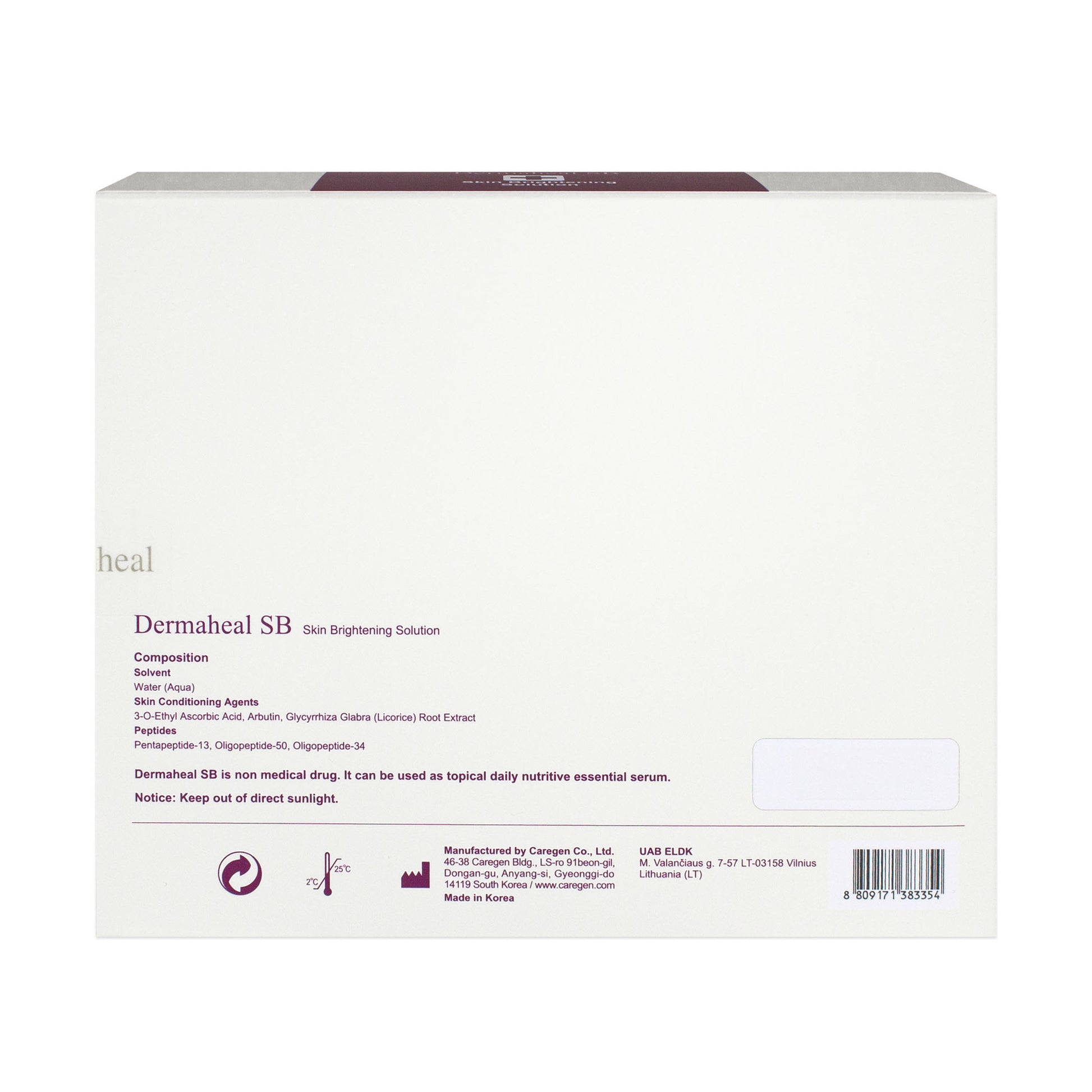 DermaHeal SB Skin Brightening Solution (10x5ml)