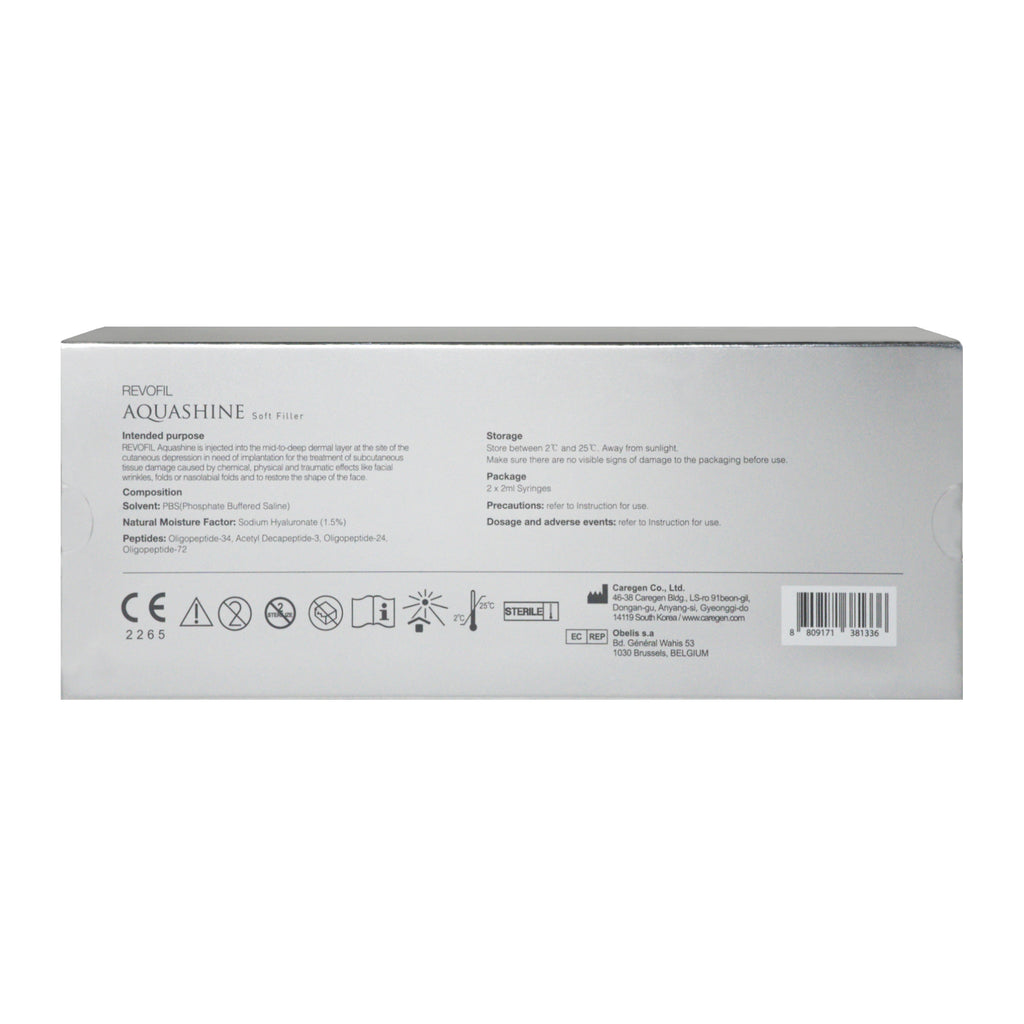 Revofil AQUASHINE Soft Filler (2×2ml)