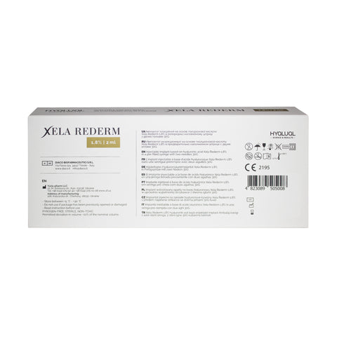 Hyalual Xela Rederm 1,8% (1x2ml)
