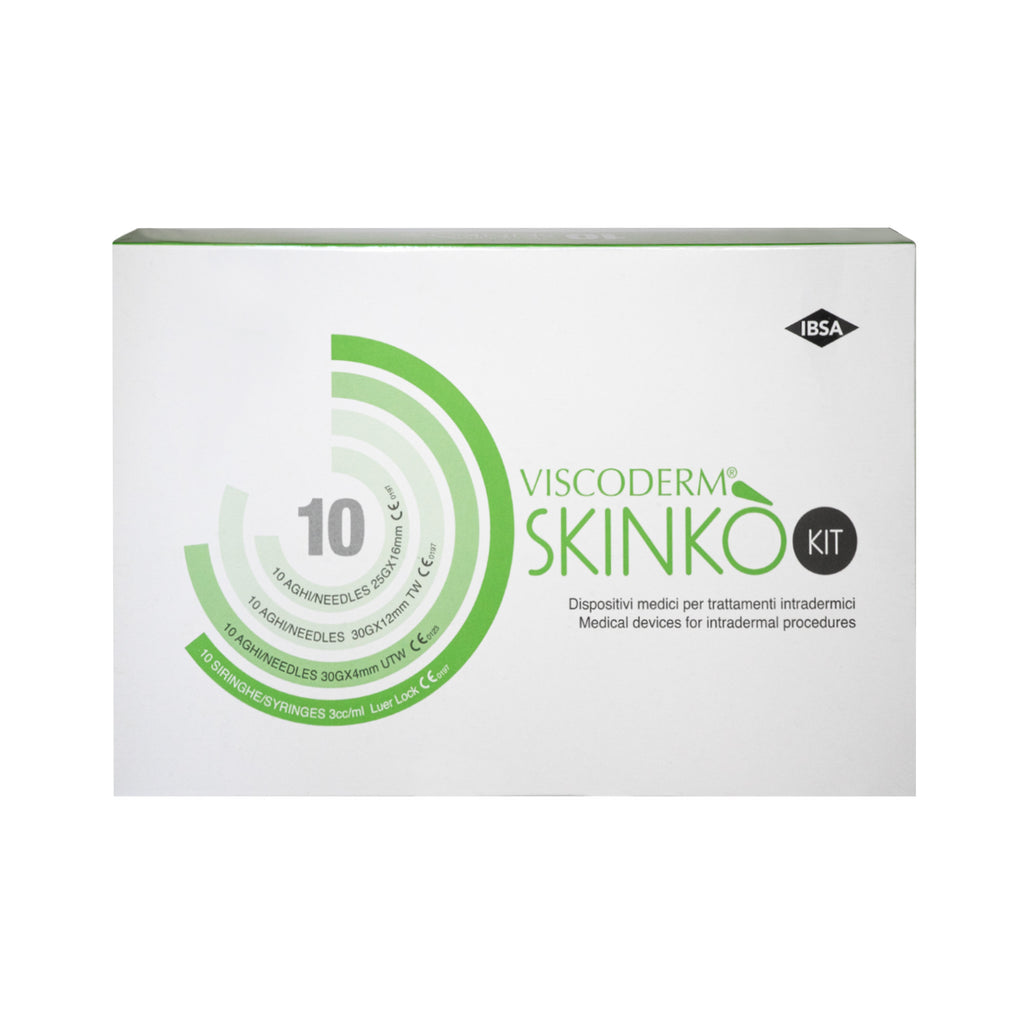 Viscoderm Skinkò E (10 × 5 ml) + Nadelset