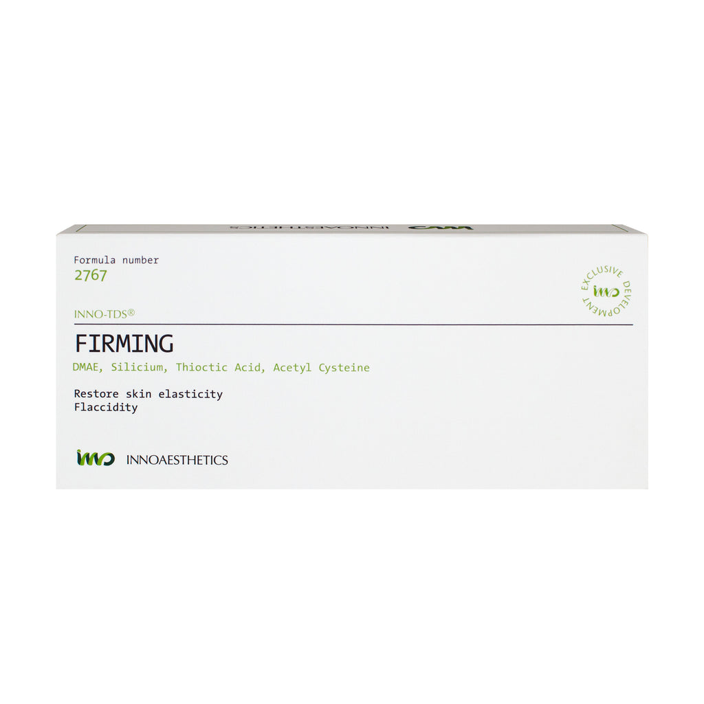 Innoaesthetics firming product packaging on a white background
