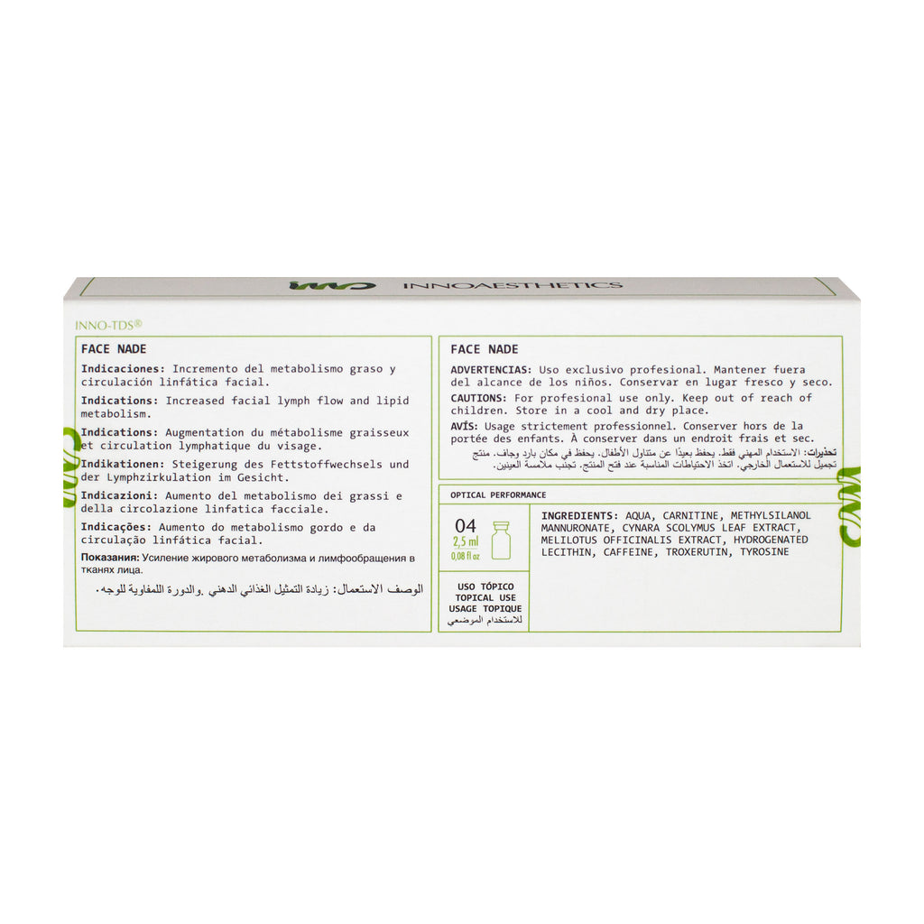 Innoaesthetics Face Nade (4x2.5ml)