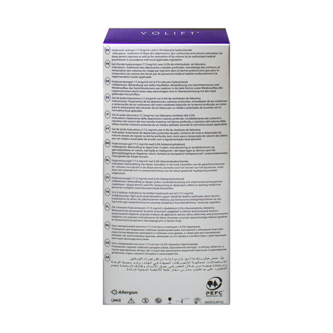 Juvederm Volift Lidocaine (2×1ml)