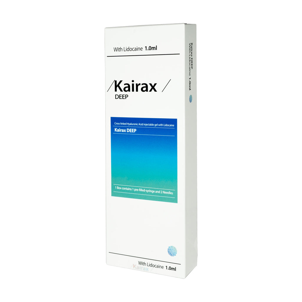 Kairax Deep packaging with a white background