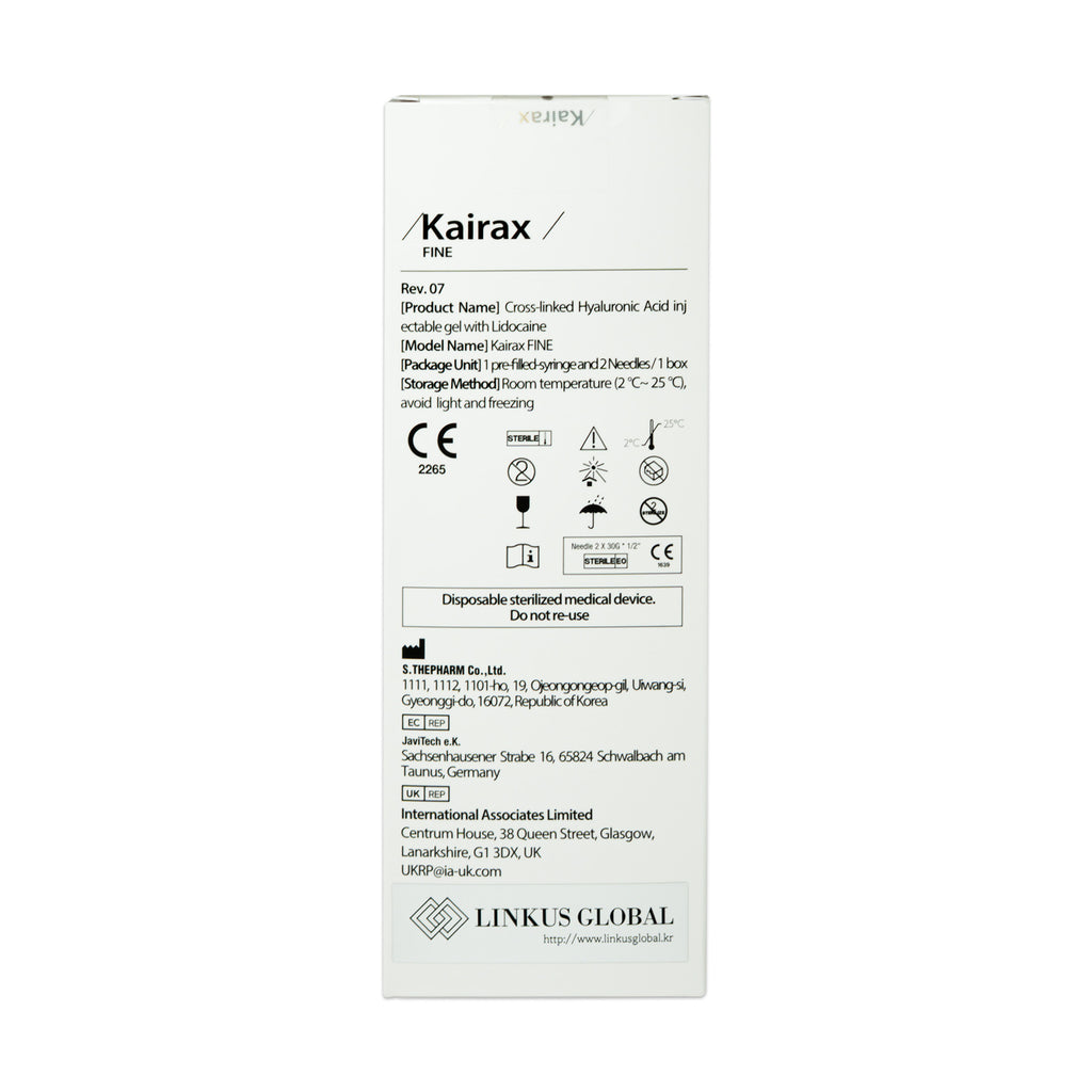 Kairax Fine Lidocaine (1.0ml)