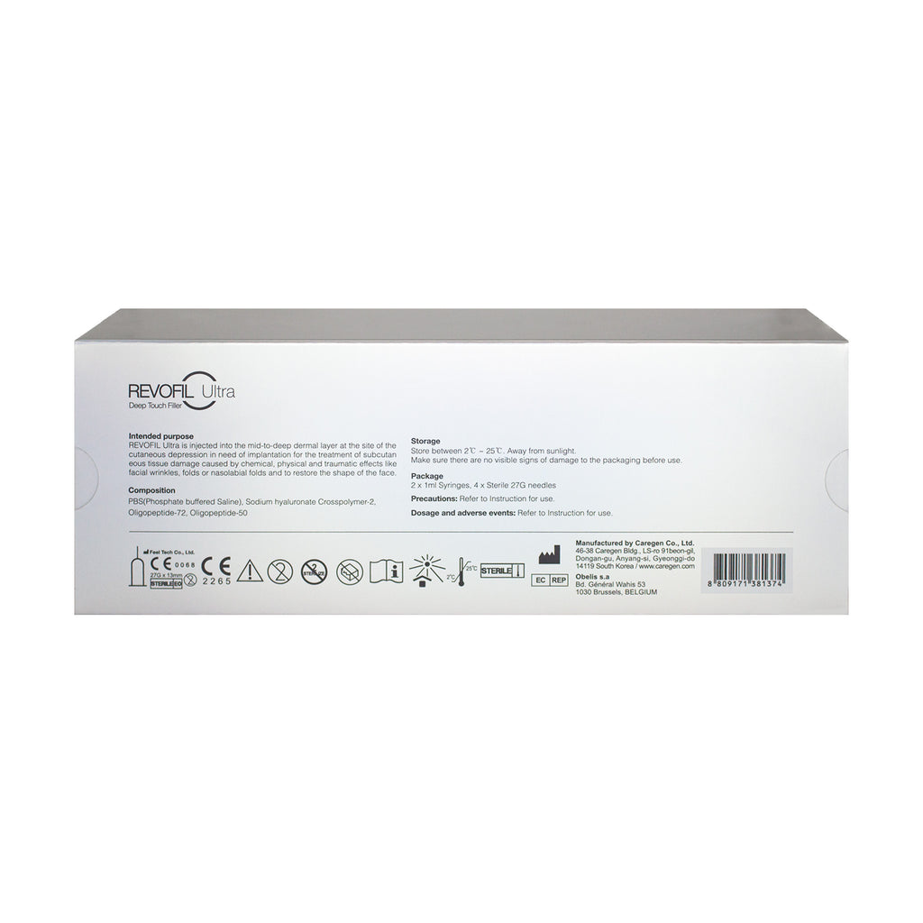 Product packaging with text and branding on a white background