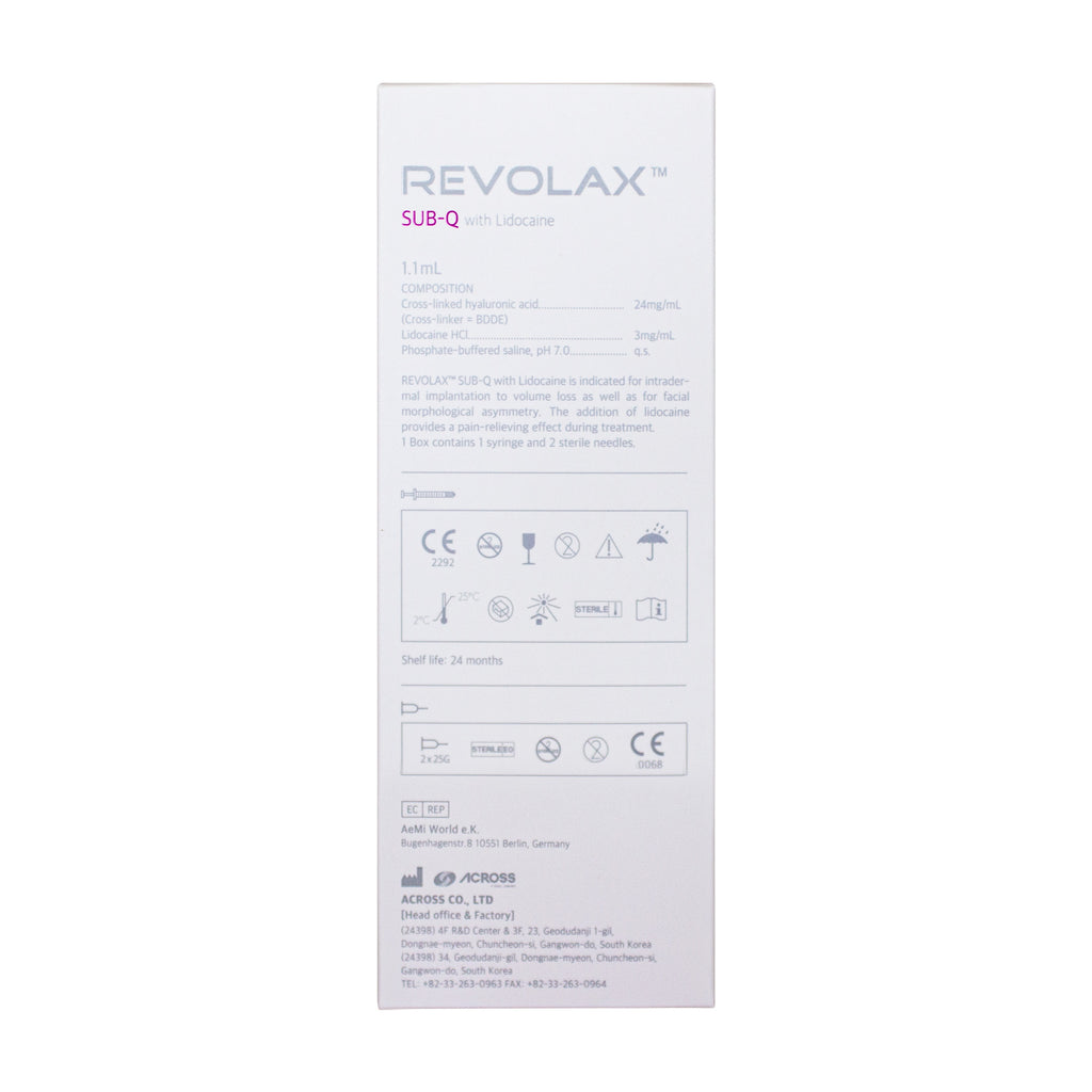 REVOLAX SUB-Q Lidocaine (1x1,1ml)