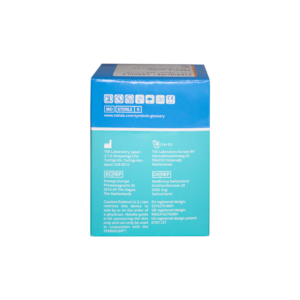 TSK STERiJECT Unsichtbare Injektionsnadel, 100 Stück/Packung, 33G - 0,9 mm