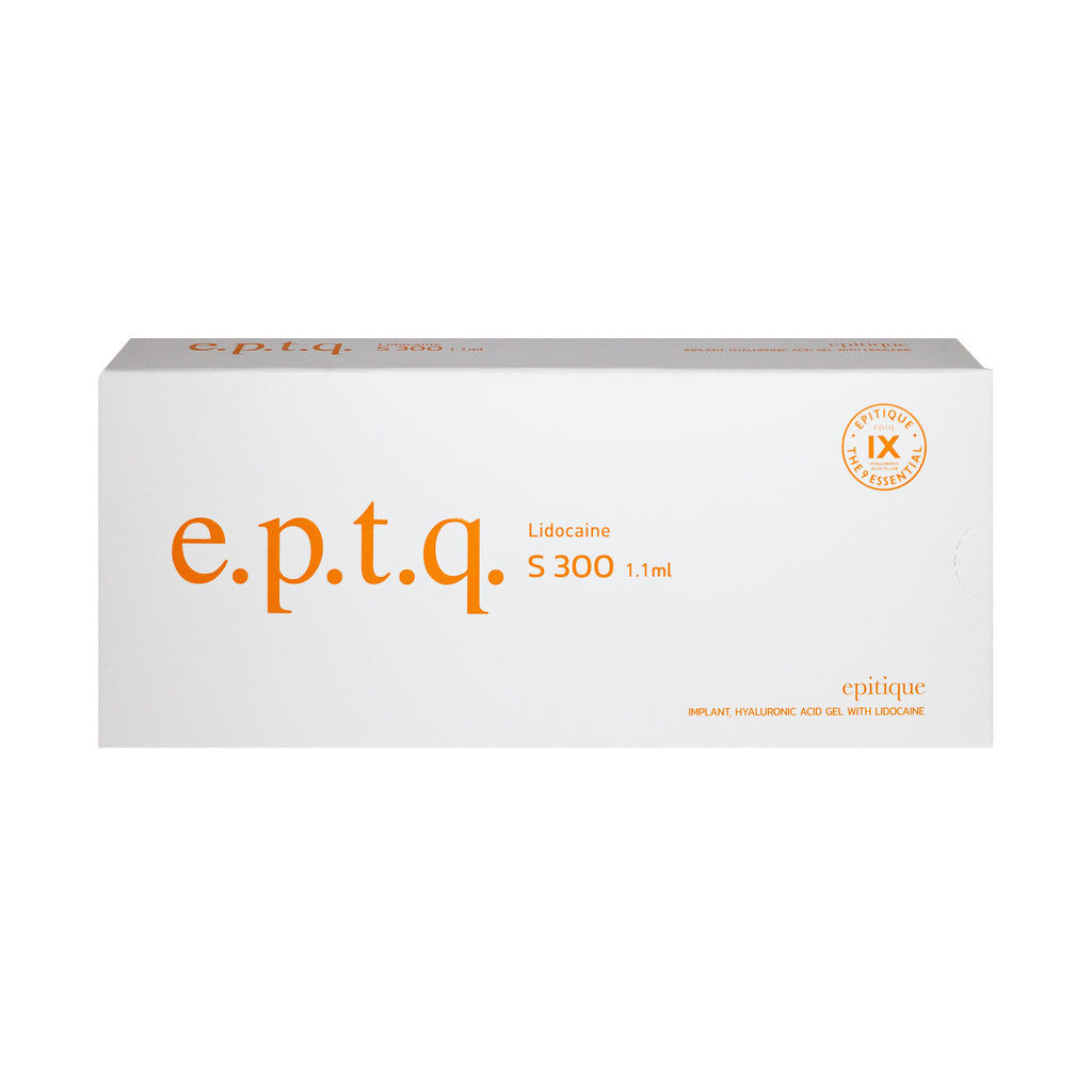 e.p.t.q. Lidocaine S300 packaging on a white background